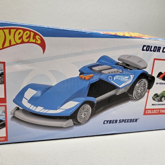 Mattel Toys Hot Wheels Car Color Crashers Cyber Speeder Large